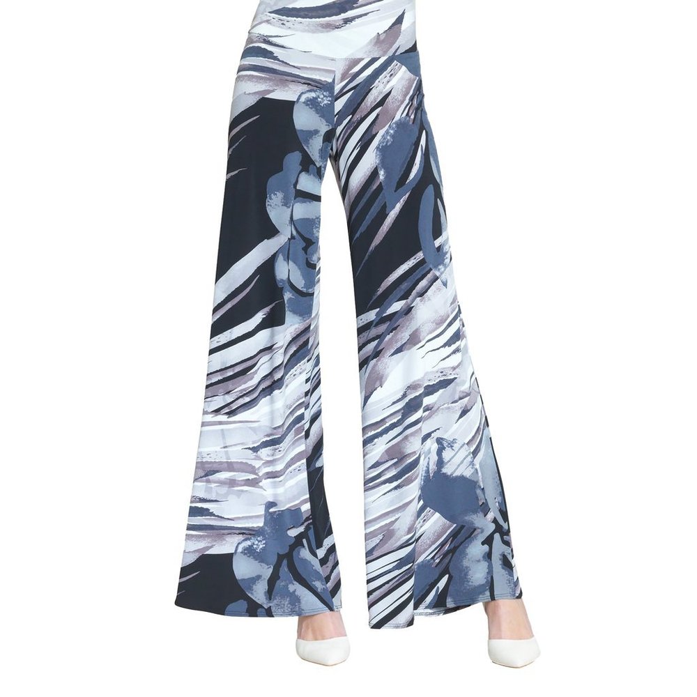 Clara SunWoo Multi Abstract Palazzo Pants